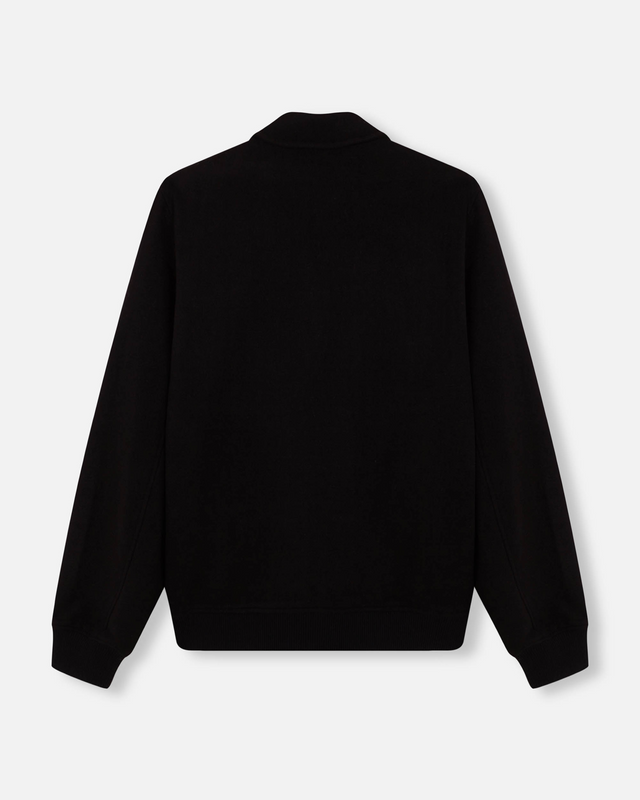 WOOL BOMBER BLACK