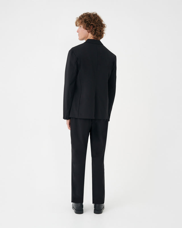 BONDED -  PATCH POCKET TECH BLAZER BLACK 