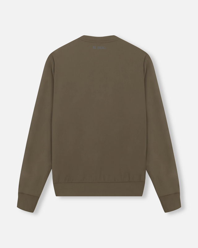 THE TECH SWEATSHIRT TAUPE