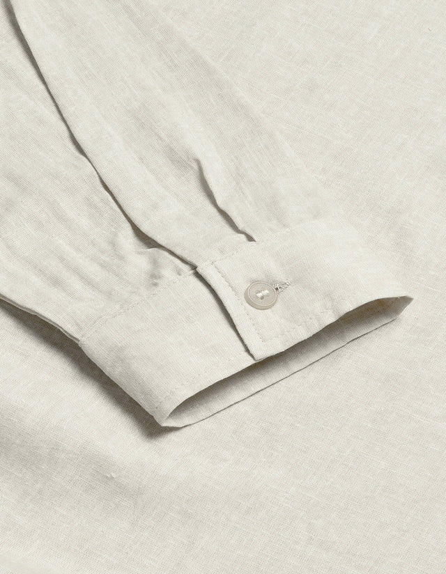 BENIBECA - CAMISA CUELLO MAO MAOLONG BONE HUESO