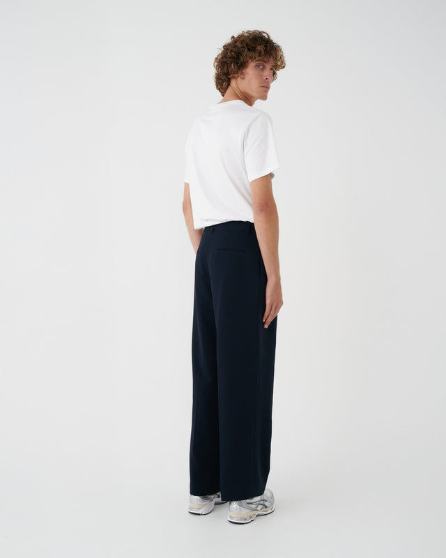 PLEATED PANTS WIDE FIT 