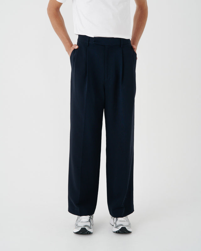 PANTALÓN DE PINZAS WIDE FIT