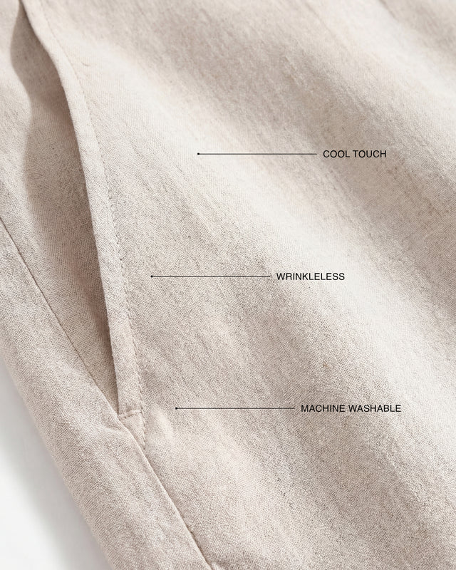 CASUAL LINEN PANTS CRUDE