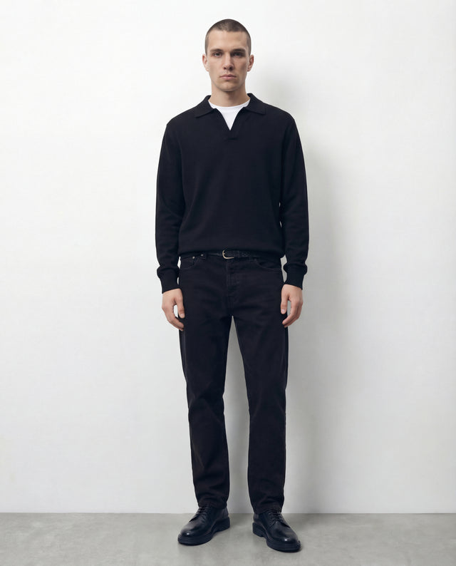 JERSEY DE POLO NEGRO