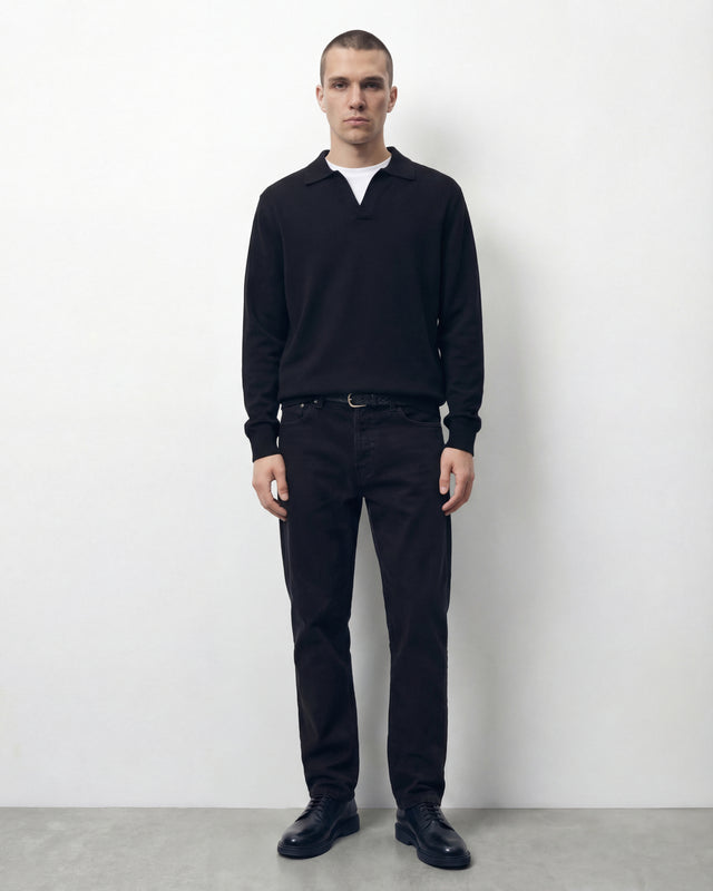 JERSEY DE POLO NEGRO