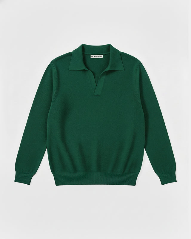 JERSEY DE POLO VERDE BOSQUE