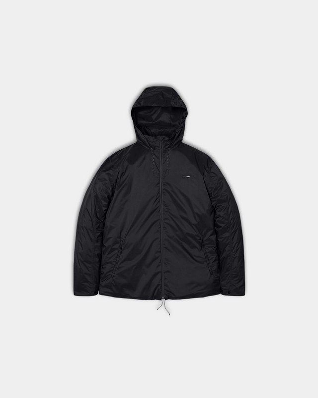 PADDED NYLON JACKET BLACK