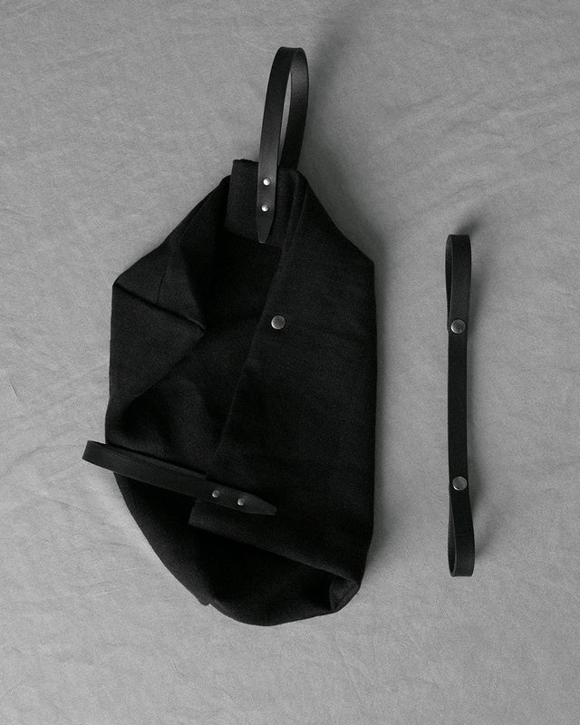 STEVE MONO - TOTE BAG 02 LINO NEGRO