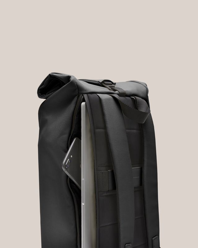 SoFo Rolltop Backpack BLACK