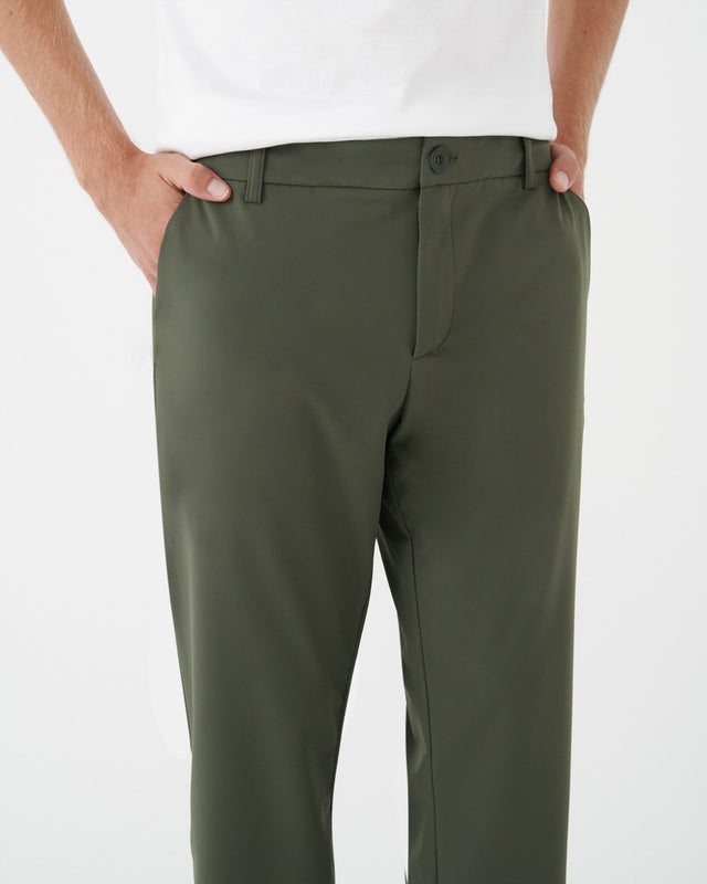 BONDED - PANTALÓN TRAJE TÉCNICO KHAKI