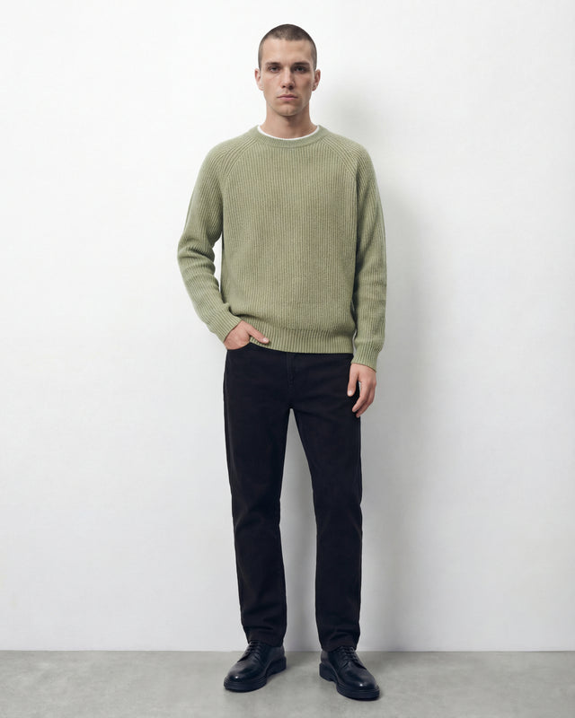 JERSEY CANALE VERDE SALVIA