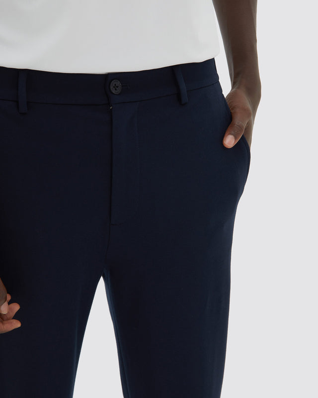 KNIT BROKEN SUIT PANTS
