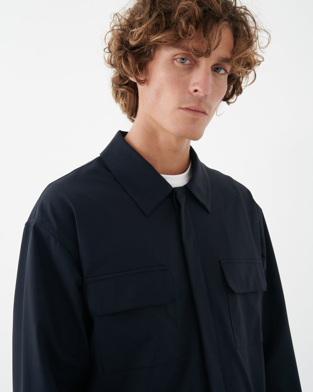 BONDED - SOBRECAMISA TÉCNICA NAVY