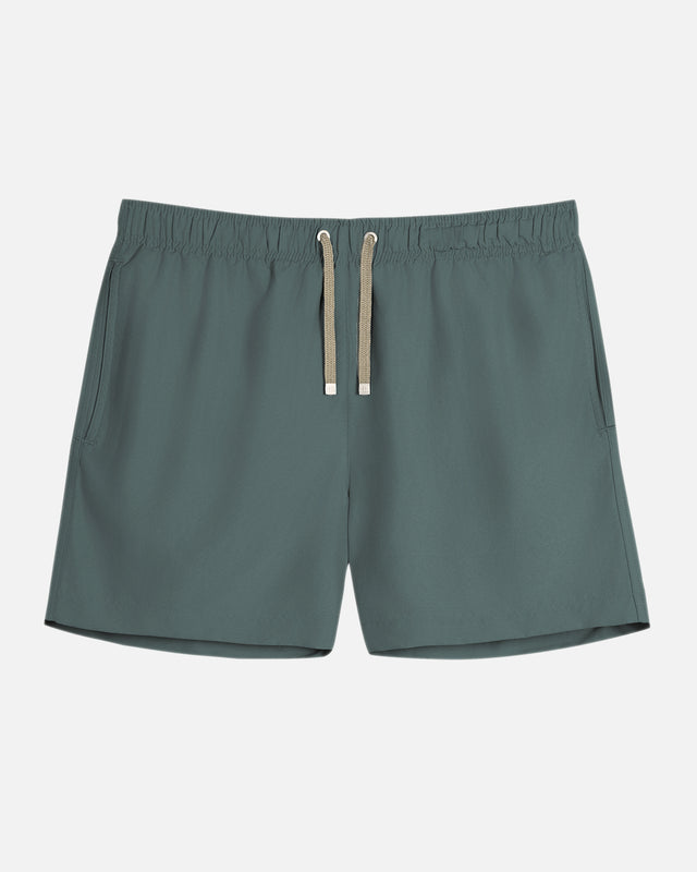 BENIBECA - SHORT DE BAÑO LARGO MEDIO JUNGLE VERDE