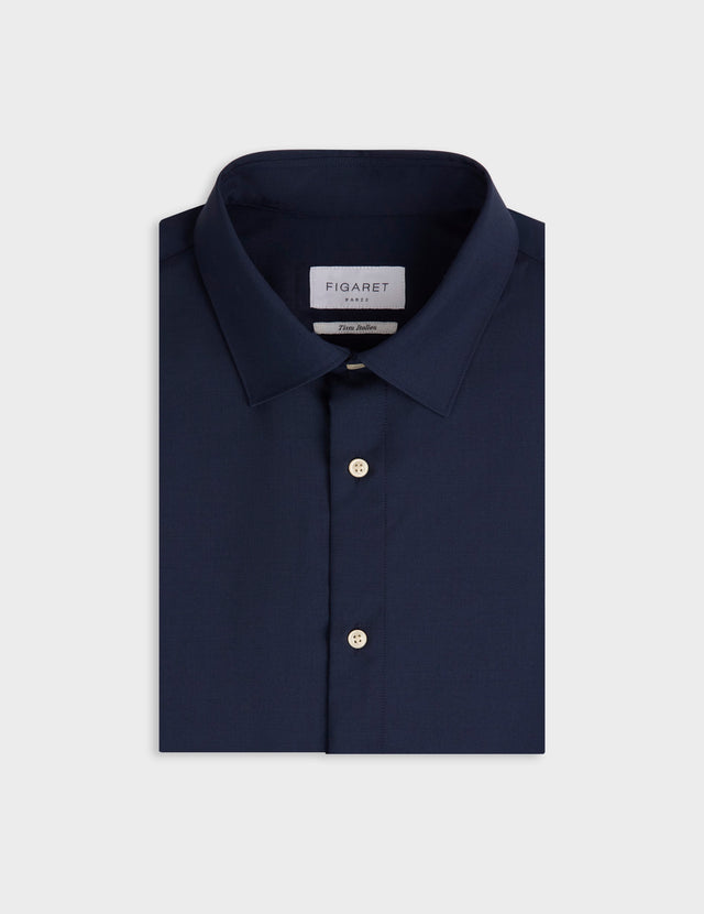 FIGARET - CAMISA AUGUSTE CANVA NAVY