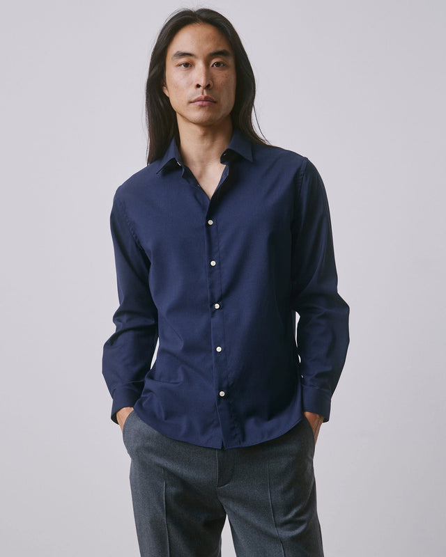 FIGARET - CAMISA AUGUSTE CANVA NAVY