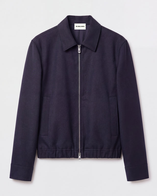 CHAQUETA DE LANA FRIA NAVY